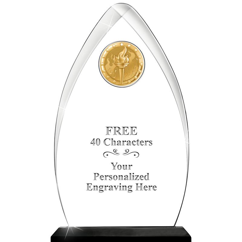 11.25"ARROWHEAD ACRYLIC W/INS