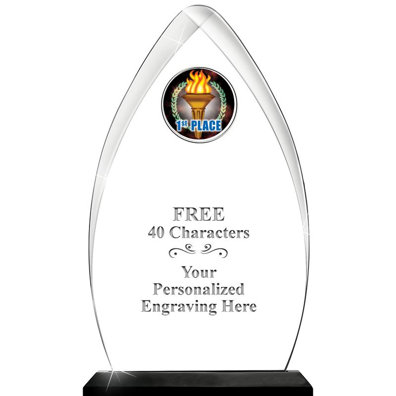 11.25"ARROWHEAD ACRYLIC W/INS