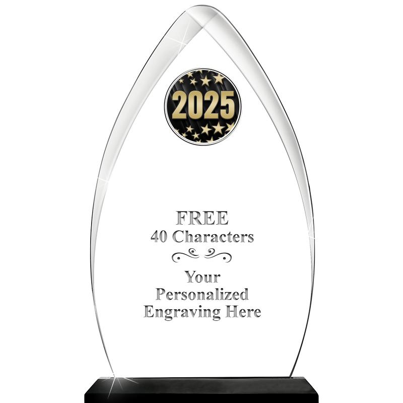 11.25"ARROWHEAD ACRYLIC W/INS