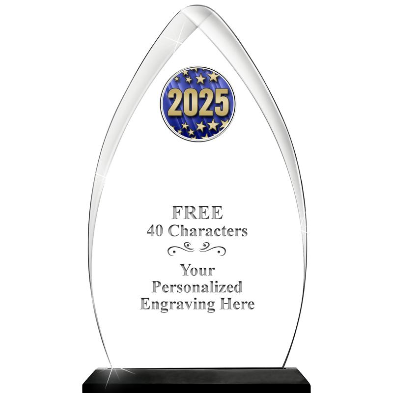 11.25"ARROWHEAD ACRYLIC W/INS