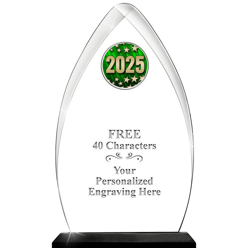 11.25"ARROWHEAD ACRYLIC W/INS