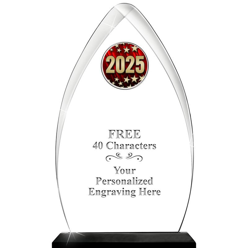 11.25"ARROWHEAD ACRYLIC W/INS