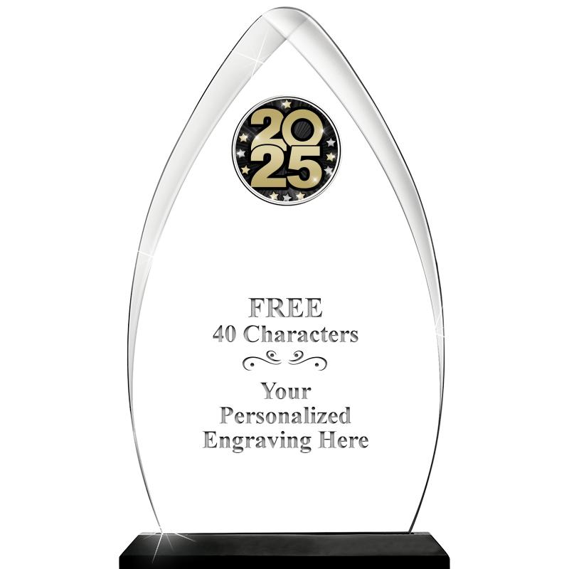 11.25"ARROWHEAD ACRYLIC W/INS