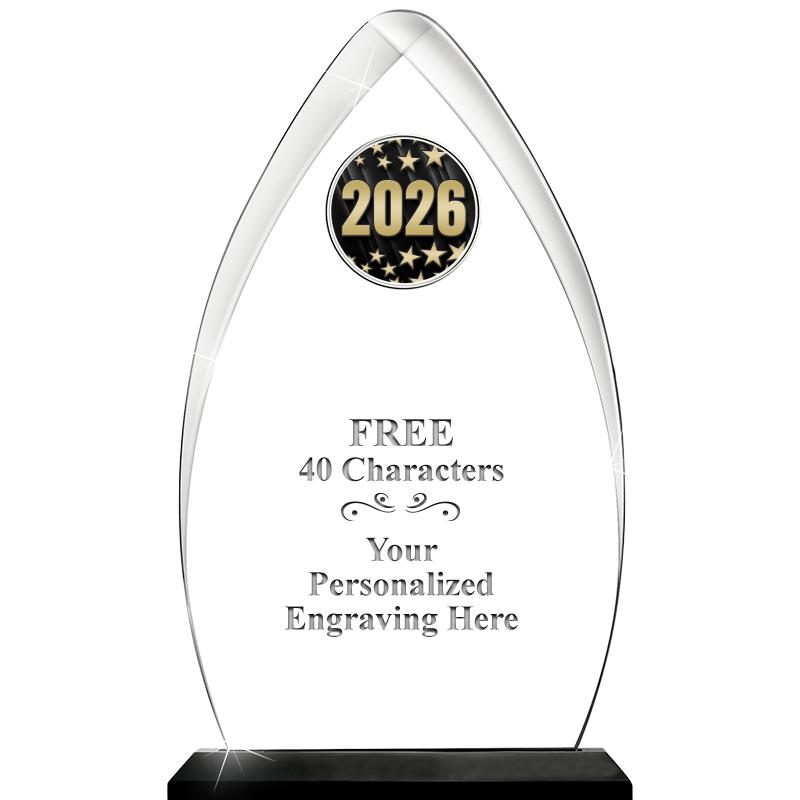 11.25"ARROWHEAD ACRYLIC W/INS