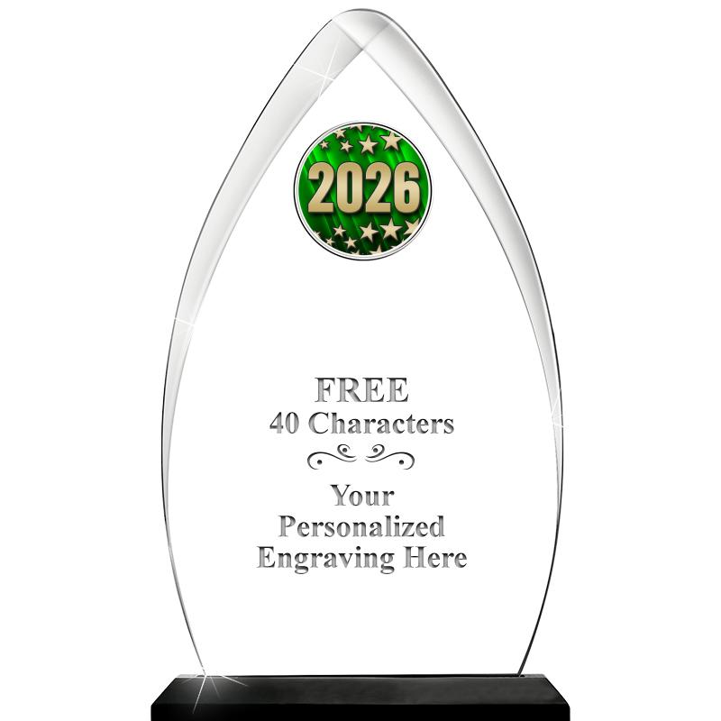 11.25"ARROWHEAD ACRYLIC W/INS