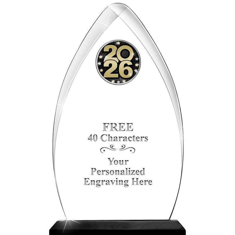 11.25"ARROWHEAD ACRYLIC W/INS