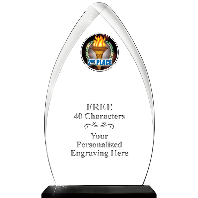 11.25"ARROWHEAD ACRYLIC W/INS