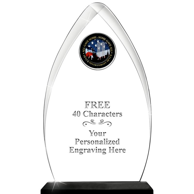 11.25"ARROWHEAD ACRYLIC W/INS