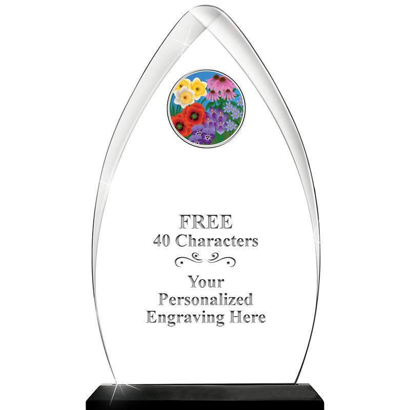 11.25"ARROWHEAD ACRYLIC W/INS