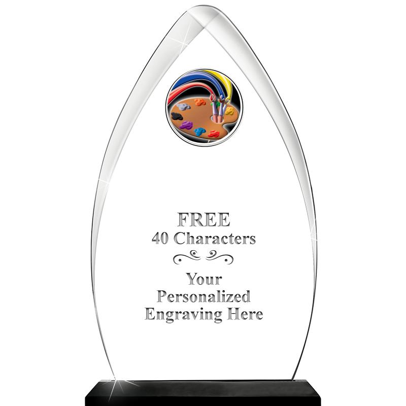 11.25"ARROWHEAD ACRYLIC W/INS