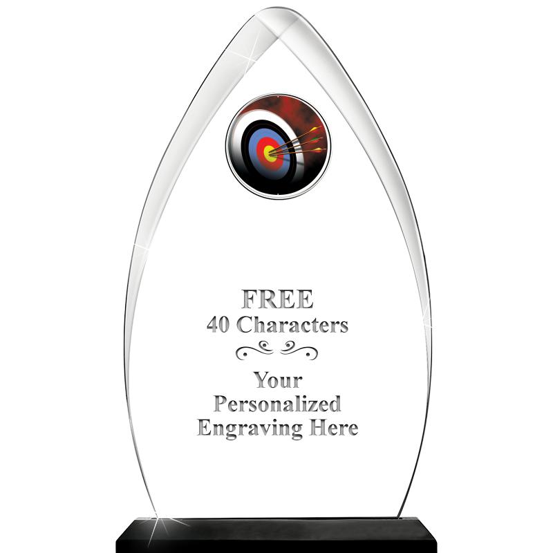 11.25"ARROWHEAD ACRYLIC W/INS