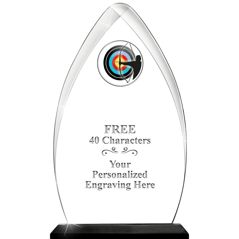 11.25"ARROWHEAD ACRYLIC W/INS