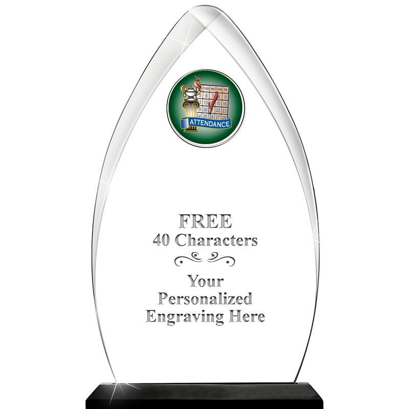 11.25"ARROWHEAD ACRYLIC W/INS