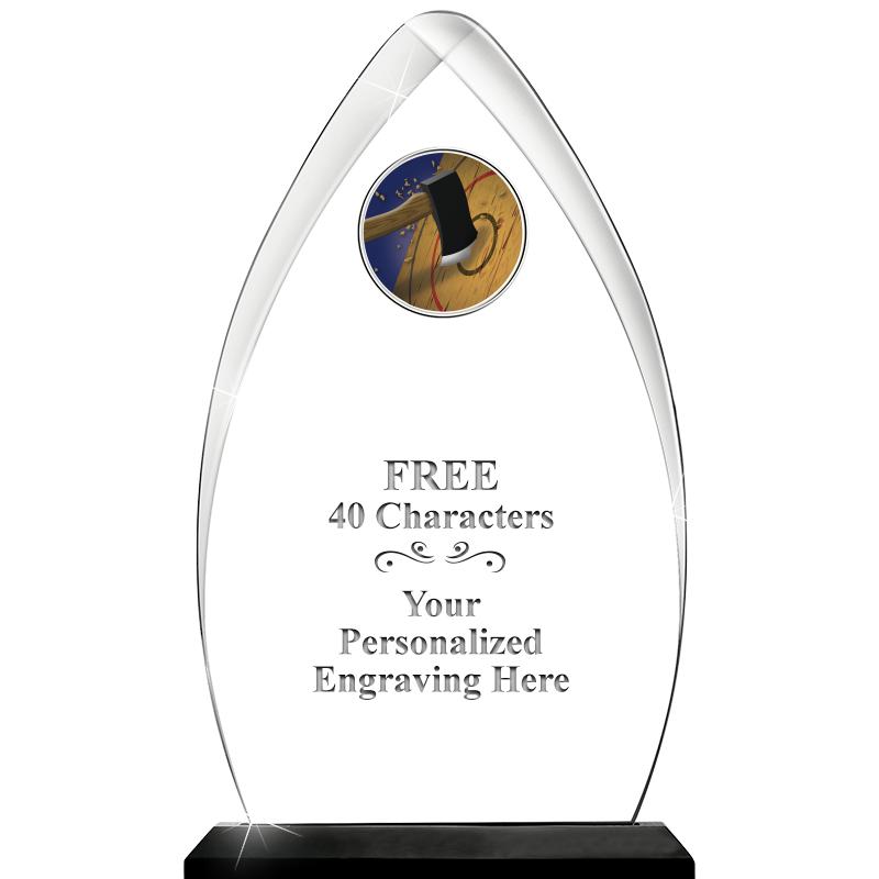 11.25"ARROWHEAD ACRYLIC W/INS