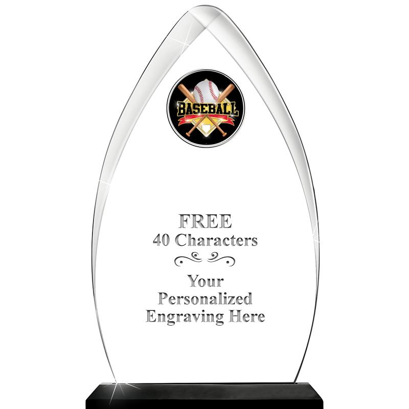 11.25"ARROWHEAD ACRYLIC W/INS