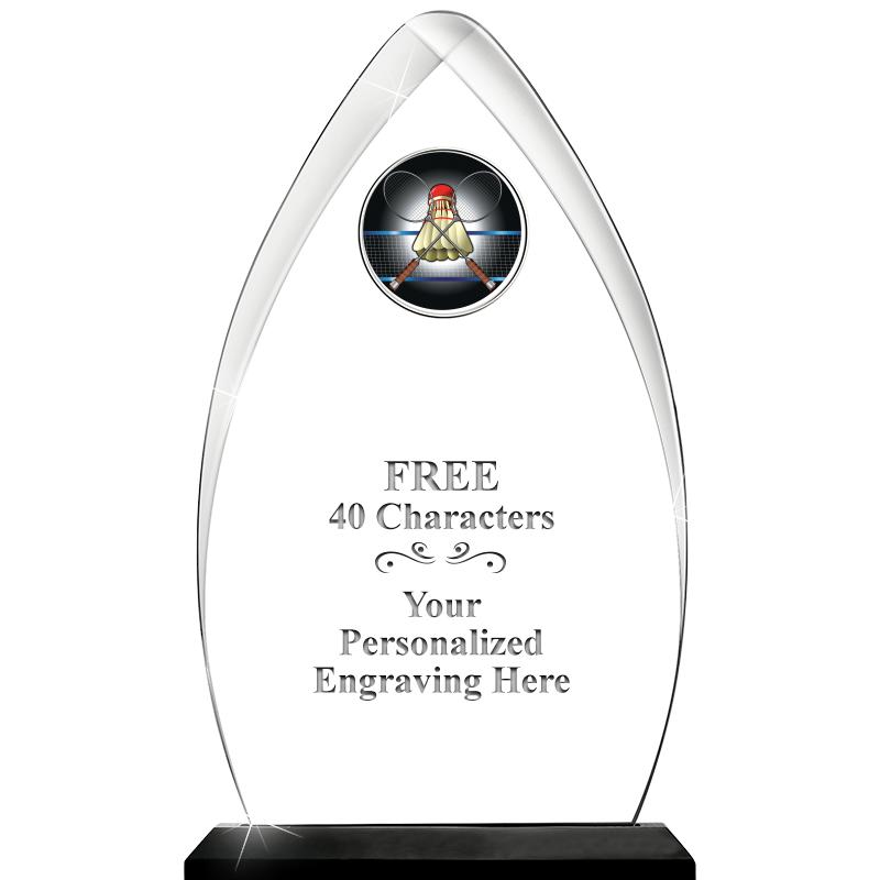 11.25"ARROWHEAD ACRYLIC W/INS