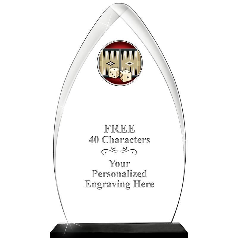 11.25"ARROWHEAD ACRYLIC W/INS