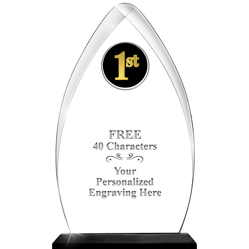 11.25"ARROWHEAD ACRYLIC W/INS