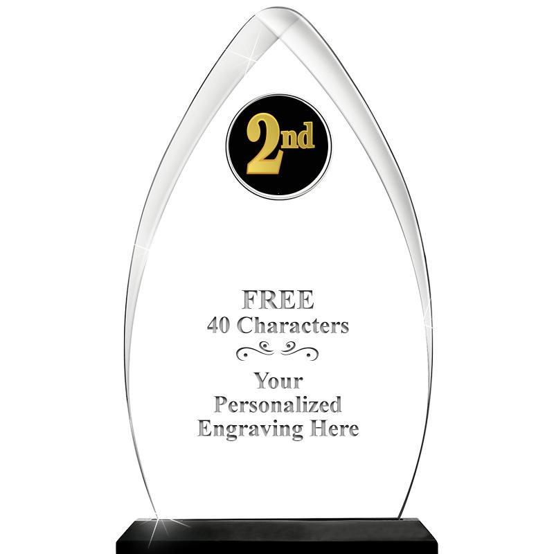 11.25"ARROWHEAD ACRYLIC W/INS