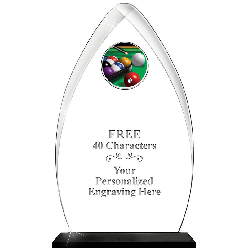 11.25"ARROWHEAD ACRYLIC W/INS