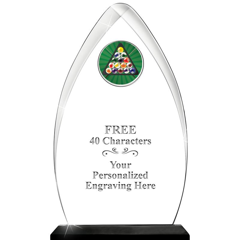 11.25"ARROWHEAD ACRYLIC W/INS