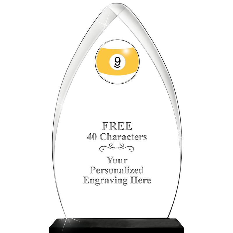 11.25"ARROWHEAD ACRYLIC W/INS