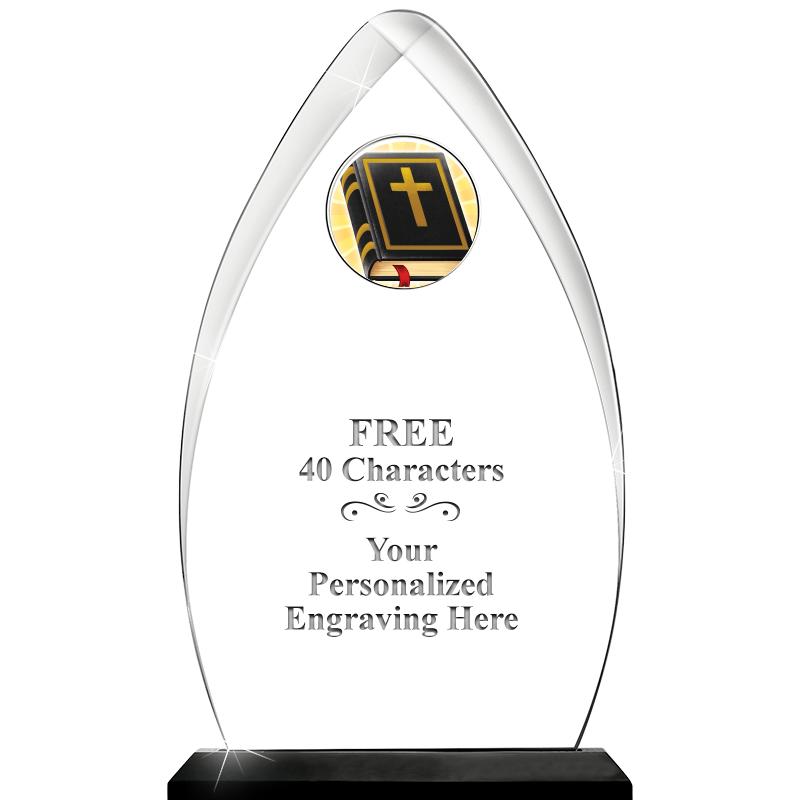 11.25"ARROWHEAD ACRYLIC W/INS