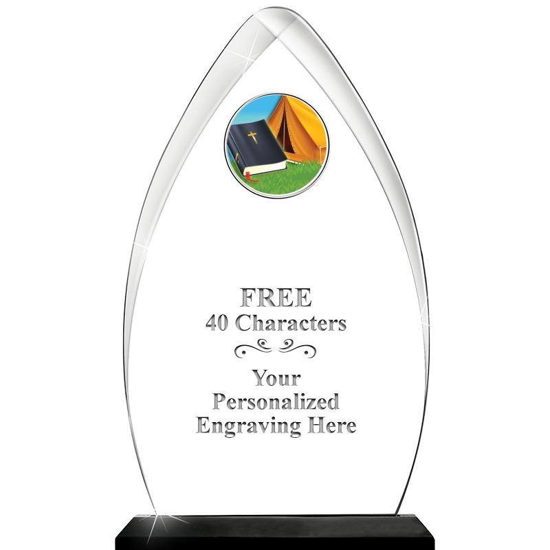 11.25"ARROWHEAD ACRYLIC W/INS