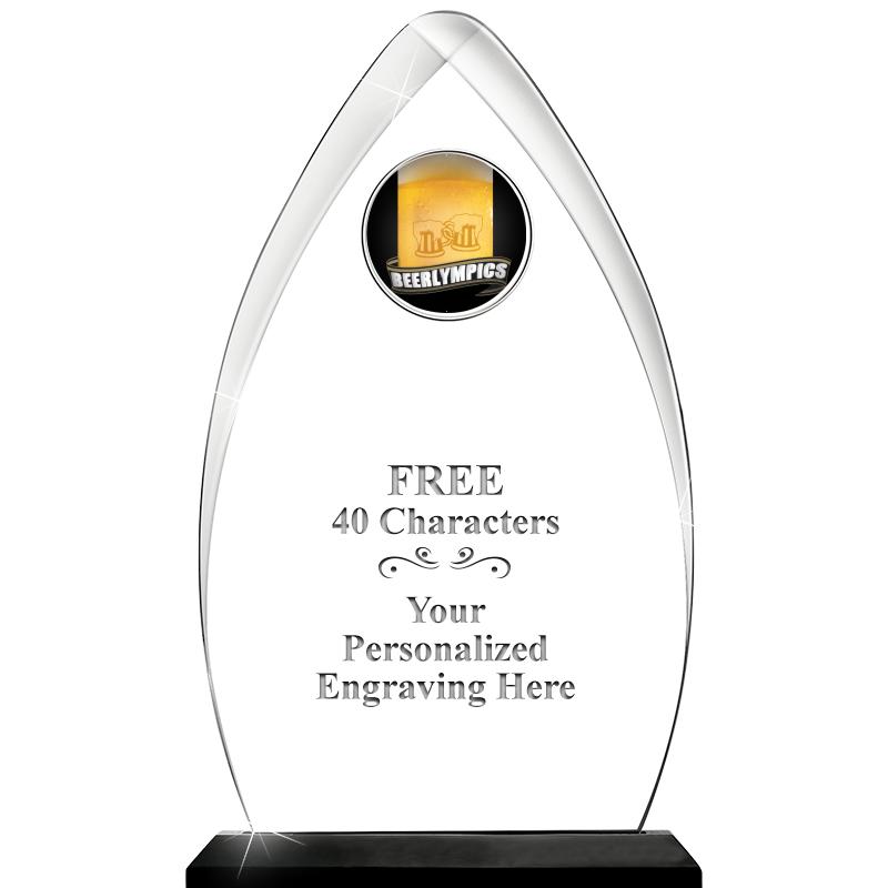 11.25"ARROWHEAD ACRYLIC W/INS