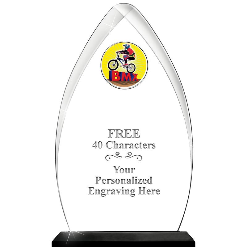 11.25"ARROWHEAD ACRYLIC W/INS