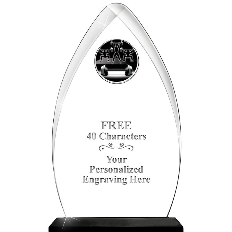 11.25"ARROWHEAD ACRYLIC W/INS