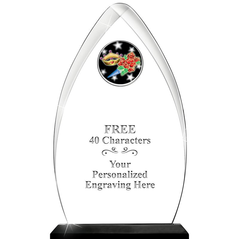 11.25"ARROWHEAD ACRYLIC W/INS