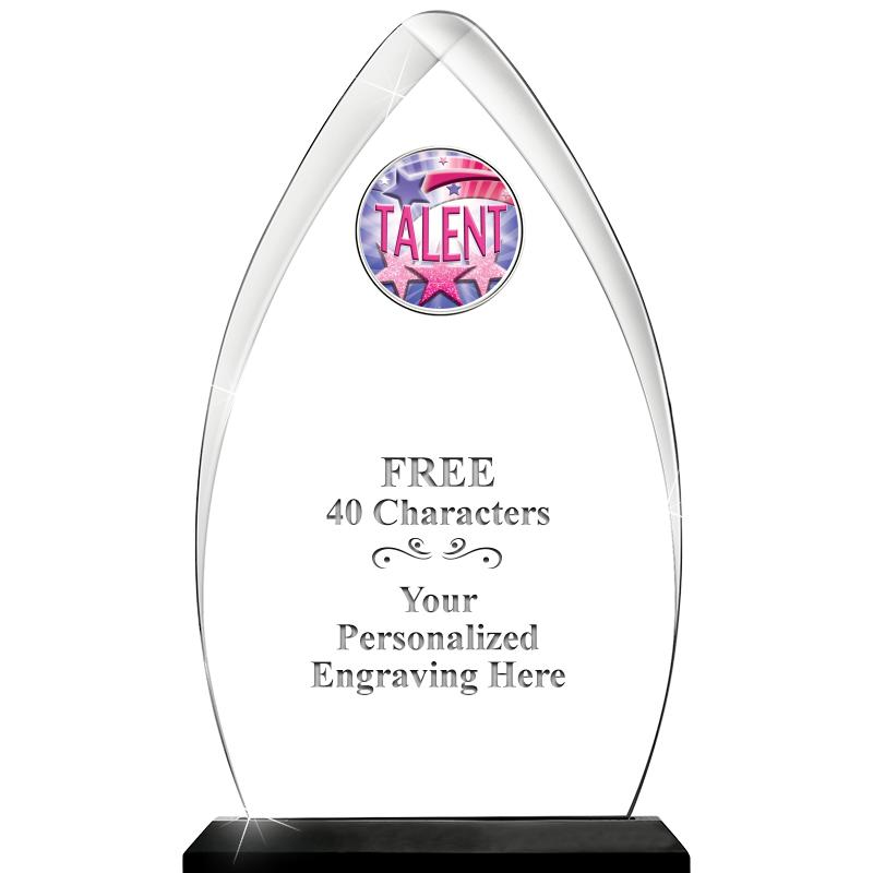 11.25"ARROWHEAD ACRYLIC W/INS