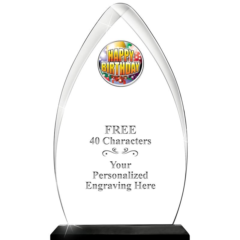 11.25"ARROWHEAD ACRYLIC W/INS