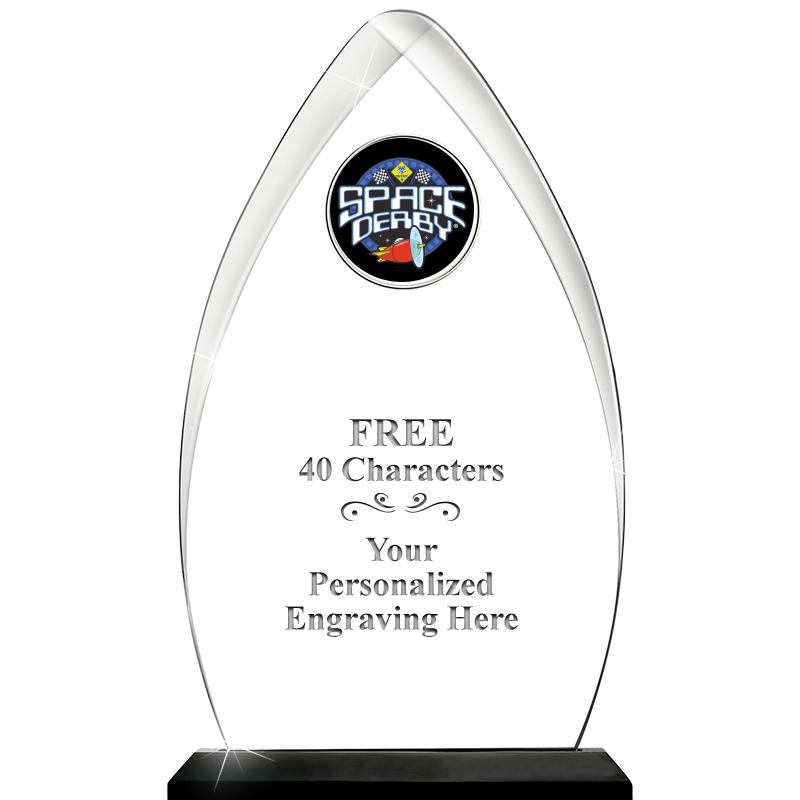 11.25"ARROWHEAD ACRYLIC W/INS