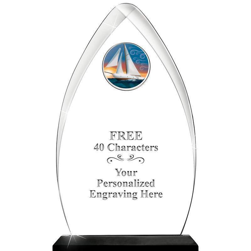 11.25"ARROWHEAD ACRYLIC W/INS