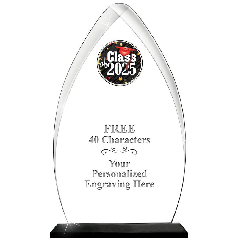 11.25"ARROWHEAD ACRYLIC W/INS