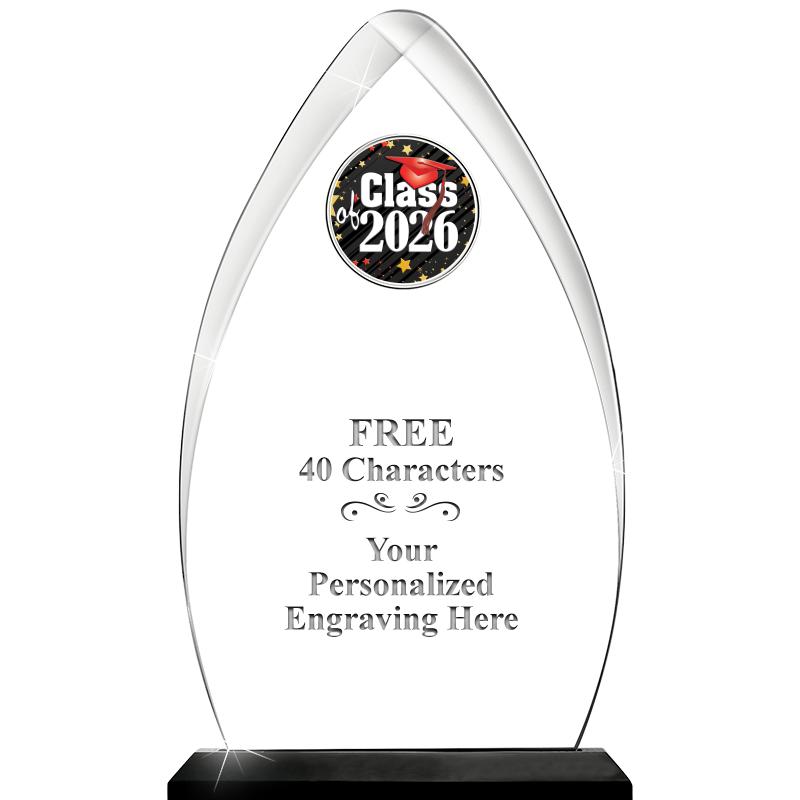 11.25"ARROWHEAD ACRYLIC W/INS