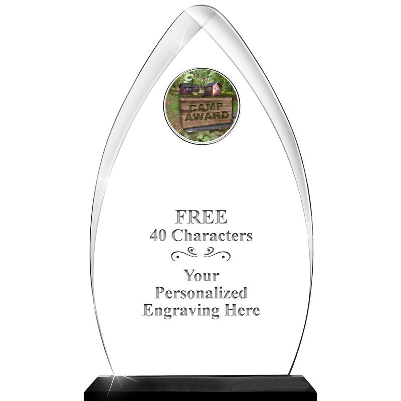 11.25"ARROWHEAD ACRYLIC W/INS