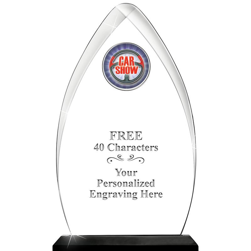 11.25"ARROWHEAD ACRYLIC W/INS