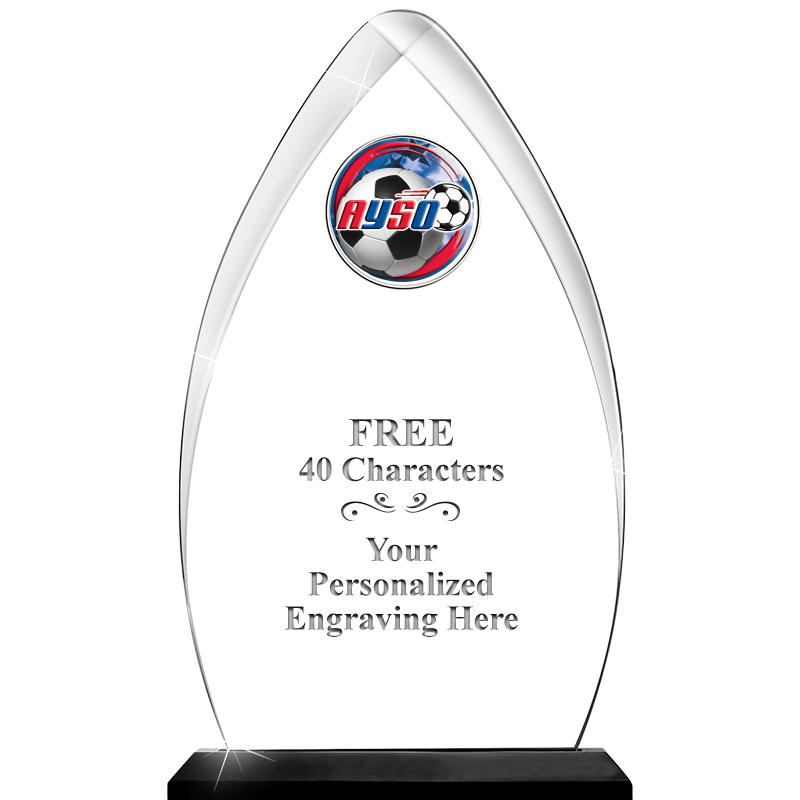 11.25"ARROWHEAD ACRYLIC W/INS