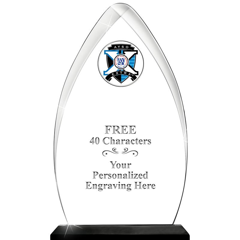 11.25"ARROWHEAD ACRYLIC W/INS