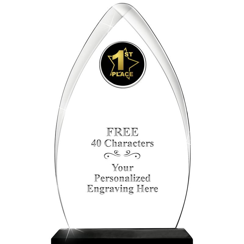 11.25"ARROWHEAD ACRYLIC W/INS