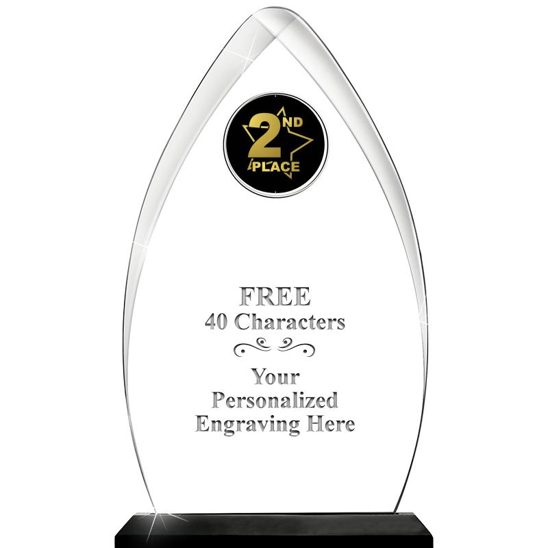 11.25"ARROWHEAD ACRYLIC W/INS