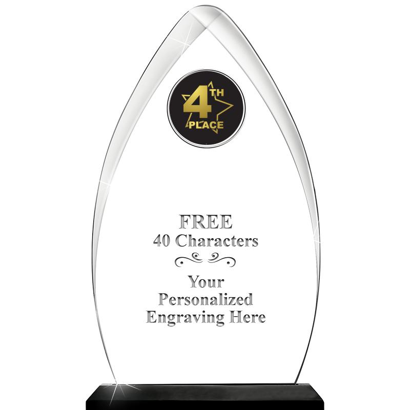 11.25"ARROWHEAD ACRYLIC W/INS