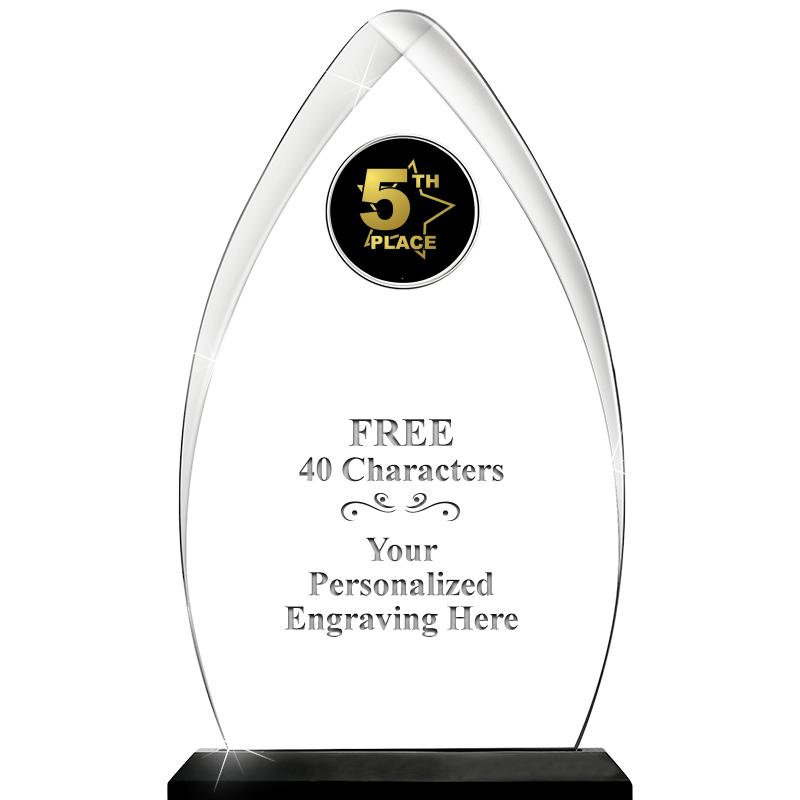 11.25"ARROWHEAD ACRYLIC W/INS