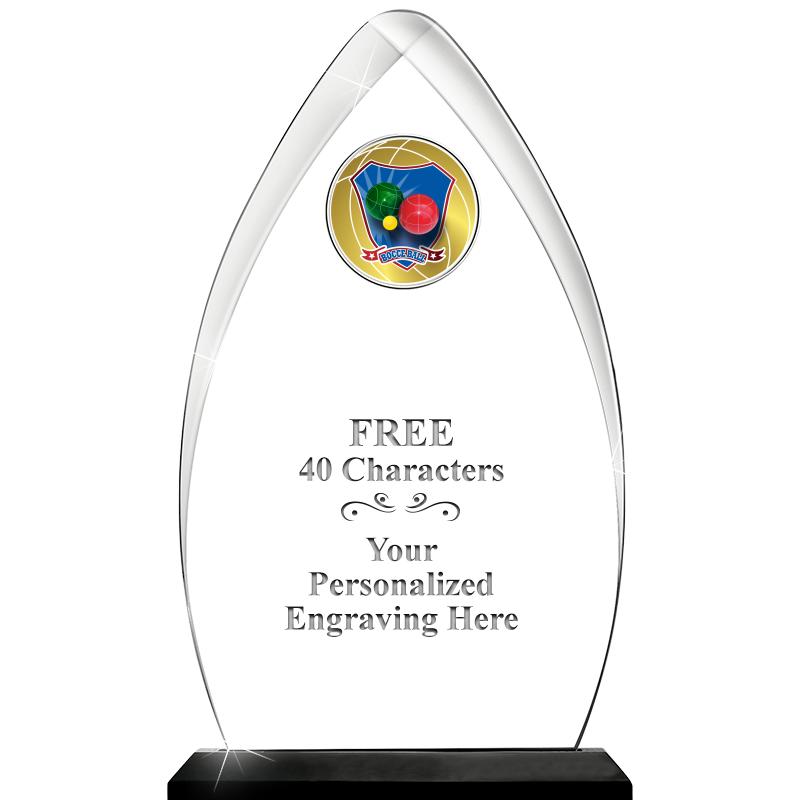 11.25"ARROWHEAD ACRYLIC W/INS