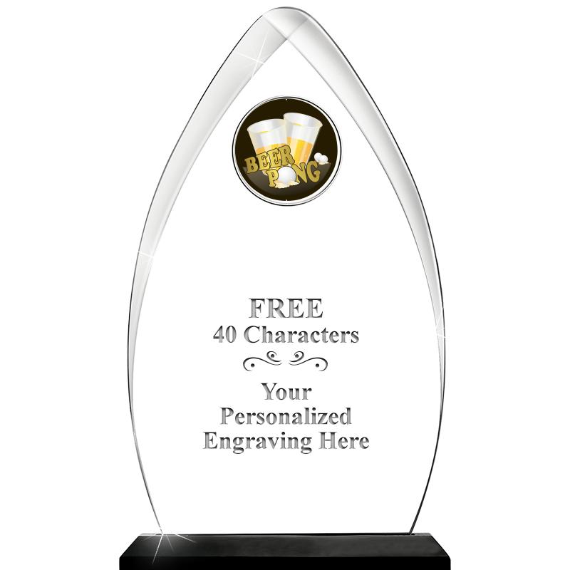 11.25"ARROWHEAD ACRYLIC W/INS