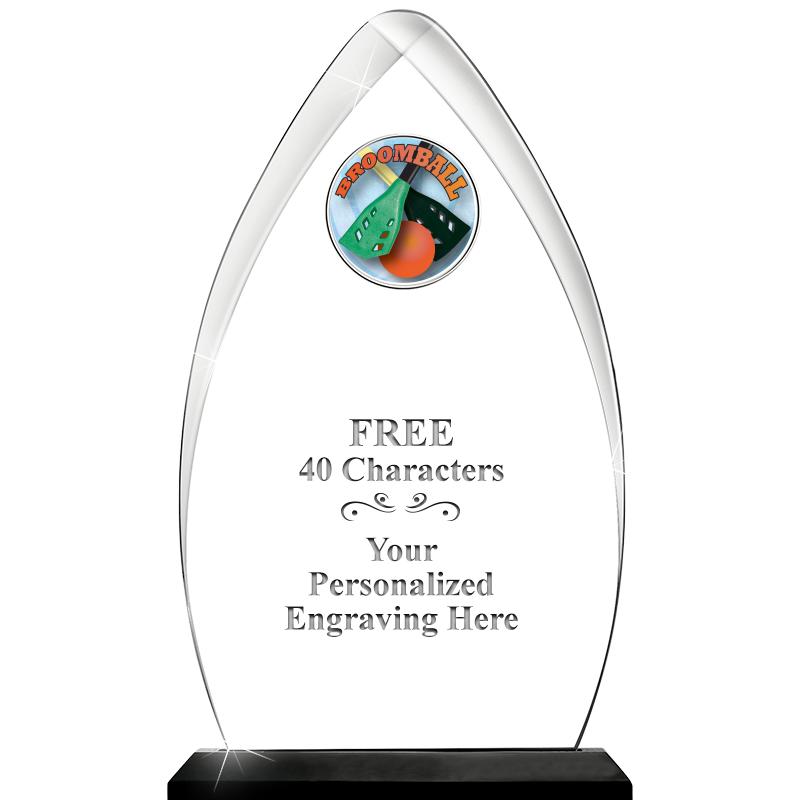 11.25"ARROWHEAD ACRYLIC W/INS