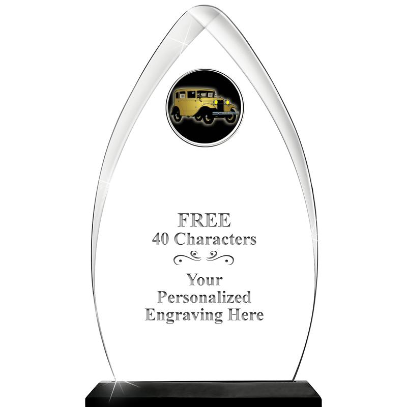 11.25"ARROWHEAD ACRYLIC W/INS